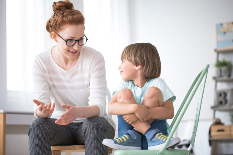 ADHS Sozialverhalten Kind und Mutter